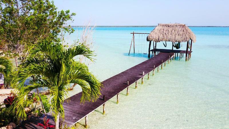 Hotel Pier Bacalar Exteriör bild