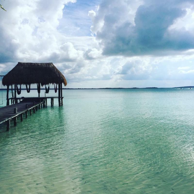Hotel Pier Bacalar Exteriör bild
