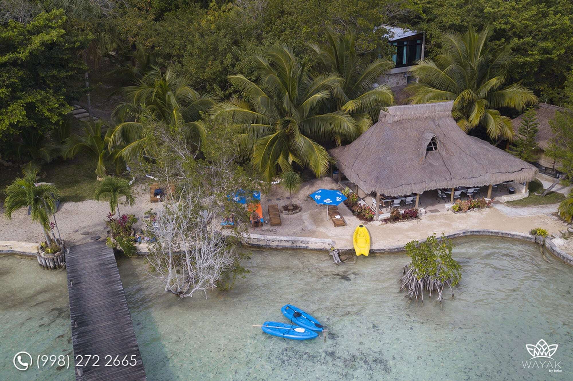 Hotel Pier Bacalar Exteriör bild