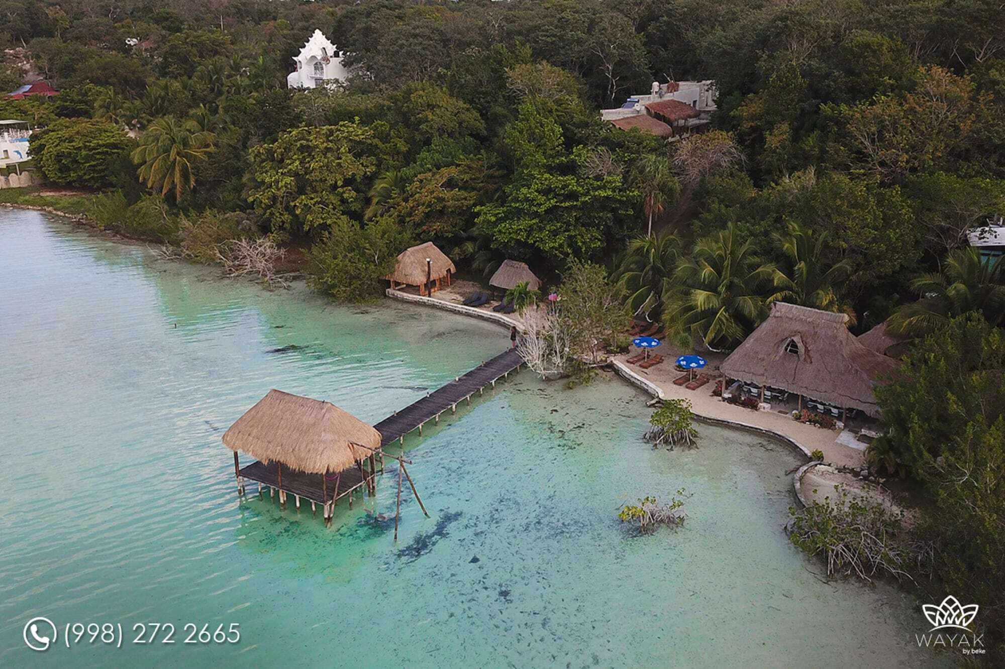 Hotel Pier Bacalar Exteriör bild